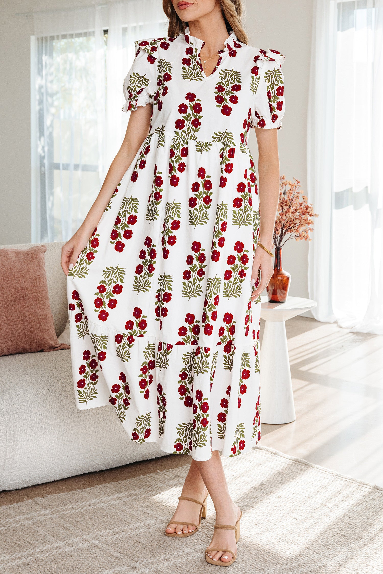 Floral Long Dress